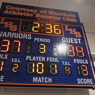 New Gym Scoreboard/Shot Clock - HS Gym item
